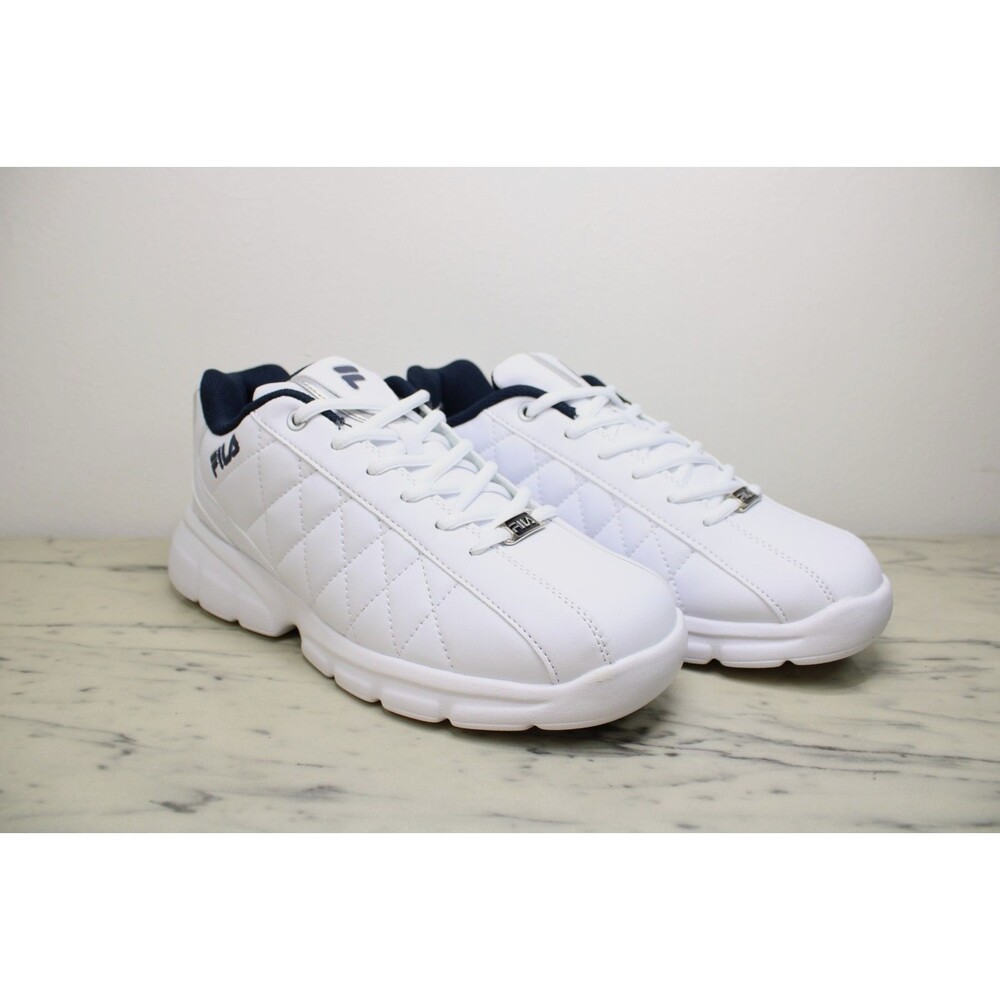 FILA Fulcrum 3 Training Shoes Mens White Sneakers (US 12) NEW 1SC50117-159